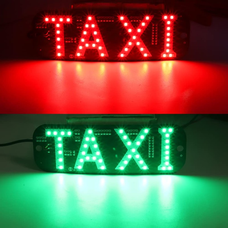 Taxi Sign light DC 12V Taxi Suction Mount on Car