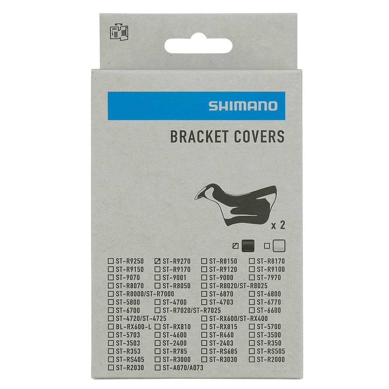 SHIMANO Unisex Adult Rubber Cover (Torque) Bicycle Handlebars, Multi-Colour, One