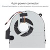 Replacement Laptop Cooling Fan 4 Pin Strong Heat Dissipation Cooling