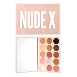 Paleta 15 Sombras Ojo Mate Satinado Nude X Beauty Creations® Nude X Palette