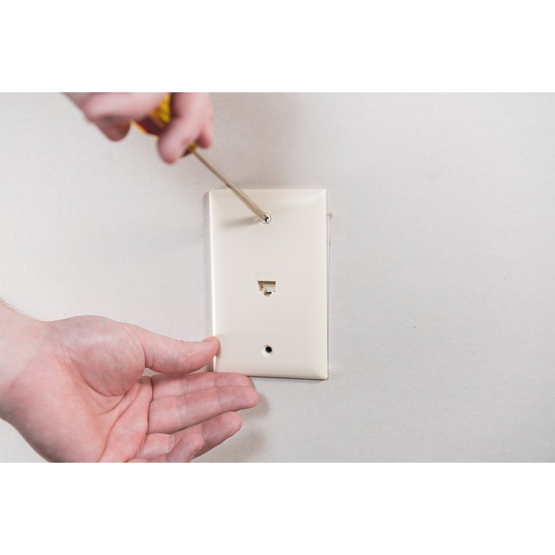 Legrand - OnQ RJ45 Telephone Keystone Jack, Male to Female