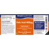 Folic Acid (Vitamin B9) 400mcg | 360 Tablets = Up