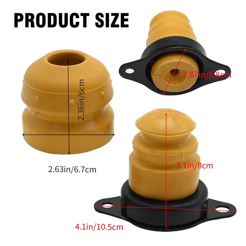 EATAKWARD 4Pcs M5570A Jounce Bumper Kit, Jounce Shock Bumper Stop