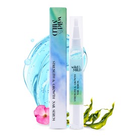 Nail Care Pen for Nail Health Routine - Nail Hardener Extra Strong & Nail Growth Serum | Nail Repair & Nail Care | With Vitamin E, Cysteine & Plant Extracts | For Visibly Stronger Nails | Wild&Mild