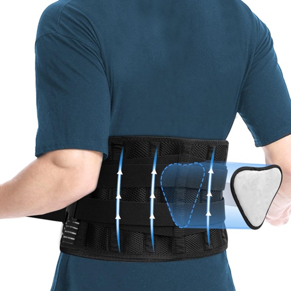 SUPRBIRD Back Brace Men and Women, Back Support Belt with