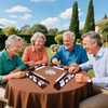 Offelec Upgraded Magnetic Mahjong Racks, 4 pcs American Mahjong Racks