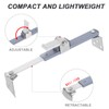 IWOWHERO Tv Protection Securing System Stainless Steel Furniture Bracket Anti