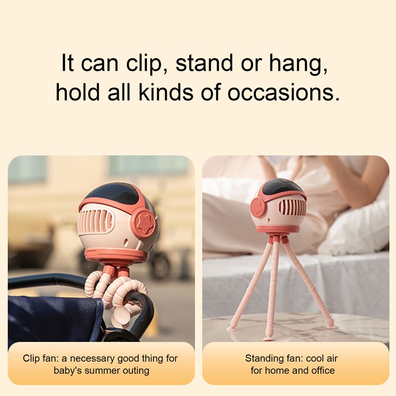 Portable Baby Stroller Fan Miniature Baby Fan Clip On Fan