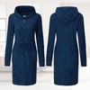 Zinnora Lightweight Short Bathrobe Women's House Coat Soft Terry Cloth