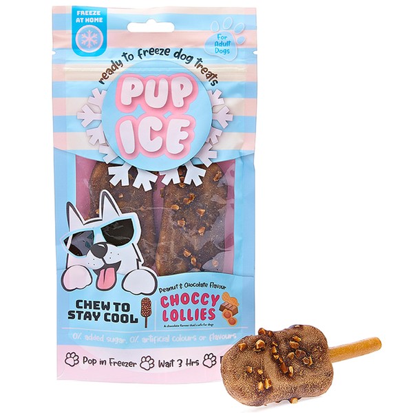 SPOT Pup Ice- Ready to Freeze at Home Dog Treats-Edible