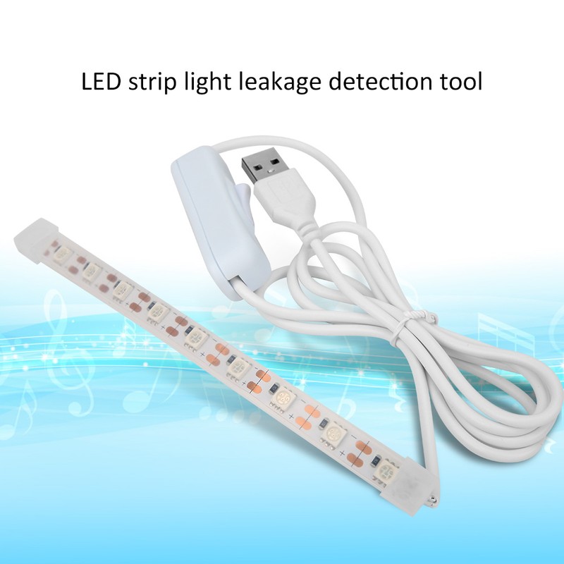 LED Leak Light Repair Tool Red Lighting for Saxophone Flute