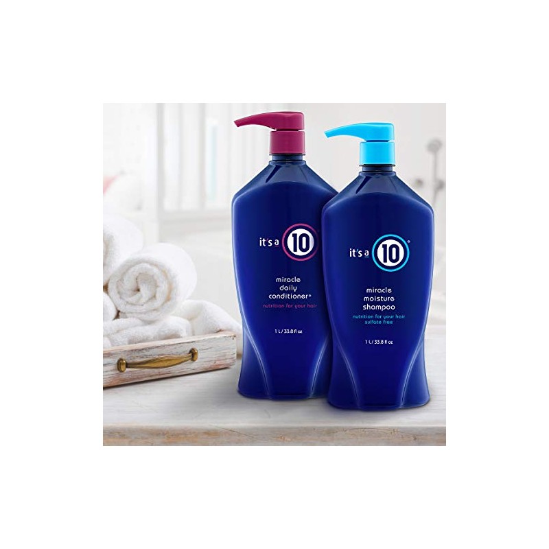 It's a 10 Miracle Shampoo & Conditioner Large Combo Set,
