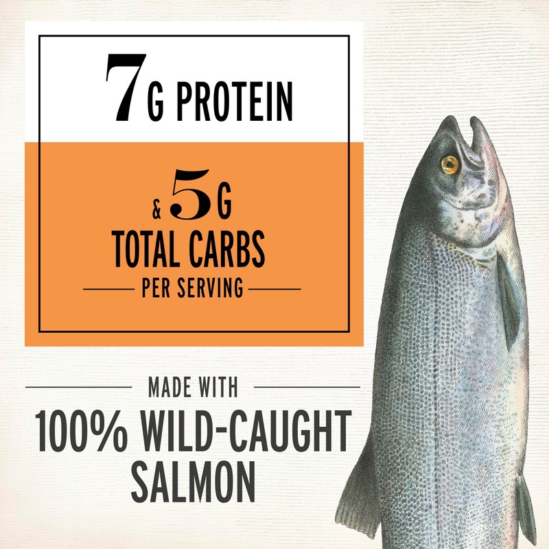 EPIC Salmon Smoked Maple Strips, Wild Caught, Paleo Friendly, Protein