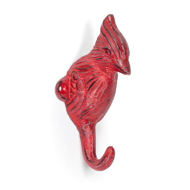 Abbott Collection 27-Iron AGE/363 Cardinal Wall Hook