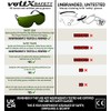 voltX 'OVERSPECS' Welding 5 Large Size, Industrial Safety Over Glasses