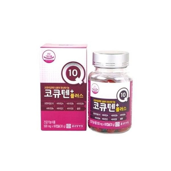 Chong Kun Dang Health CoQ10 Plus 60 capsules x 3