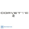 Corvette C3 Rear Bumper Letter Set 1974-1975