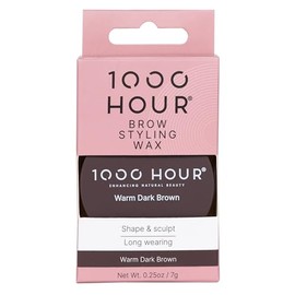 1000 Hour Brow Styling Wax Eyebrow Color 7 g, Warm Dark Brown