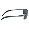 ROYAL SON Black Wrap Around Polarized UV Protection Mens Sports