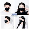 NY BEE UPF 50+ Cooling Mask Fashion Black Face Mask