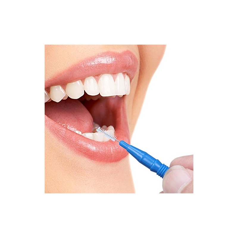 Interdental Brush,Toothpick Tooth Flossing Head Oral Dental Hygiene Brush, Tooth