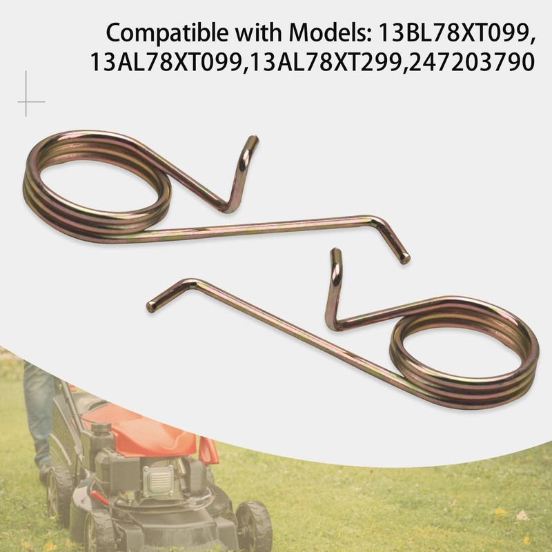 BERPSE 732-05151A Blade Idler Spring Left Compatible with MTD Troy-Bilt