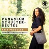 PANASIAM 'Geometrix' 2 Sizes Double Fabric Family Business Shoulder Bag,