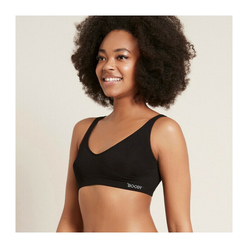 Boody Seamfree Crop Bra, Nude / S