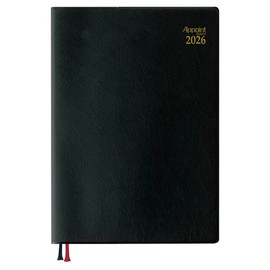 Daigo Notebook, 2026, Schedule Book, Appointment, Weekly, Left, B5, Black, E1038, Starts on December 2025