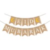 Eid Mubarak Banner Mubarak Party Decoration Ramadan Party Decorations Supplies