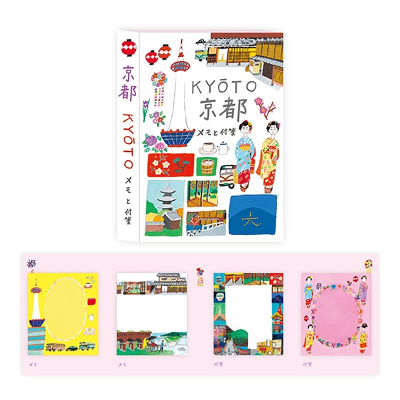 Expressionsha Sticky Notes Notes and Sticky Notes Kyoto 30-073