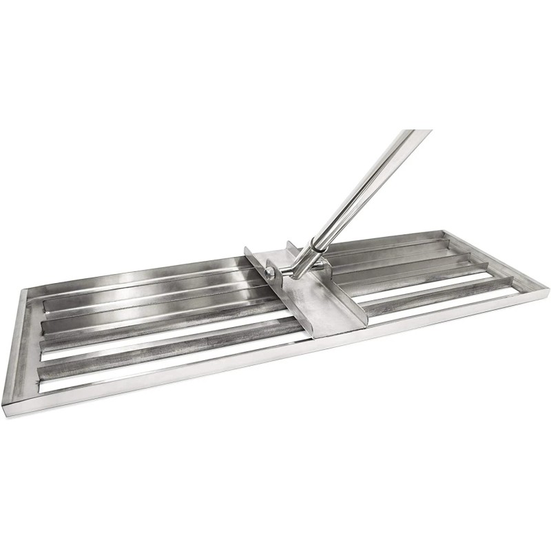 Varomorus Stainless Steel Lawn Level Tool with Handle for Grass