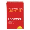 Universal 08855 Pocket Clip Highlighter, Chisel Tip, Fluorescent Pink Ink,