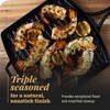 Lodge Blacklock 12 Inch Triple Seasoned Cast Iron Grill Pan