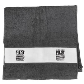 Huuraa Towel Bin Pilot kein Frauenartzt kann Mir das ja trotzdem mal anschauen Gift 50 x 100 cm Graphite Cotton Bin Pilot kein Frauenartzt Present