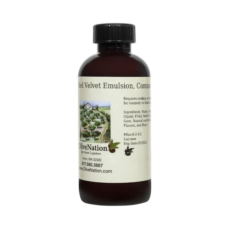 Red Velvet Emulsion, Commercial - size: 4 fl oz- $3.86