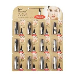 12 Pc Blue Heaven Kajal"Herbal Kajal With Vitamin E Color Natural Black