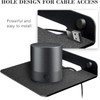 Small Black Metal Wall Shelf, 6.1 x 5.1 in Floating