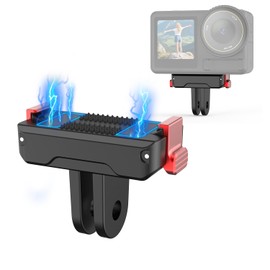 Osmo Action Quick Release Adapter Mount for DJI Compatible with Osmo Action 5 Pro/4/3, Fast Switching, Tripod, Selfie Stick, Video Recording, Cycling, Motorcycle Accessories