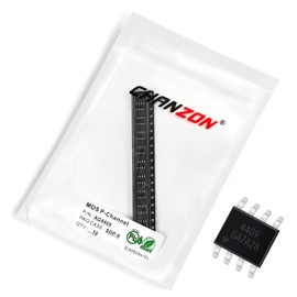 Chanzon AO4409 SOP-8 Sic Mosfet P-Channel 15A Transistor SMD Pack of 10