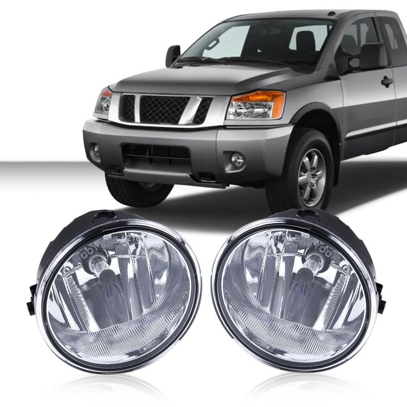 LQI Front Fog Lights Lamps Assembly Compatible with Ford F150