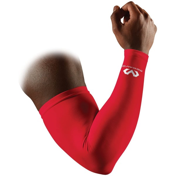 McDavid Compression Arm Sleeve, 50+ UV Skin Protection, Cooling Arm Sleeve for Sports, Running, Basketball, Baseball, Football