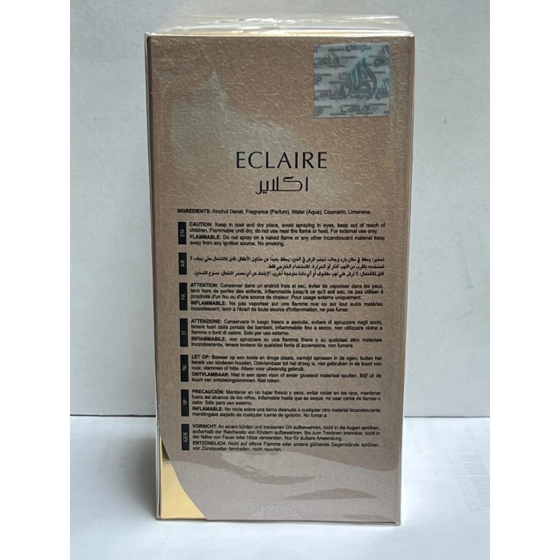 Lattafa Eclaire Eau de Parfum Unisex 3.4 fl. oz. /