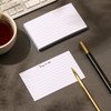 Ruled Index Cards 3 X 5 Double Sided Lined Notecards