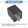 X AUTOHAUX Electronic LED Flasher Relay Fix, 5 Pin EP27