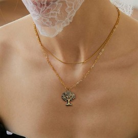 JEYORZY Tree of Life Charms, 20 x Flat Round with Tree Jewellery Connector, Jewellery Connector, Tree of Life Bracelet, Pendant, Tree of Life Decoration, Macrame Pendant, Tree of Life Pendant,