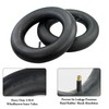 MAOQYE 2 Pcs 3.50-8 Wheelbarrow Inner Tubes with Straight Valve