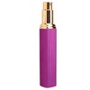 5pcs Travel Spray Bottles Eletrolytic Aluminium 12ml Refillable Perfume Bottles