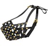 OOPSDOGGY Labrador Dog Muzzle for Large Dogs - Leather Breathable