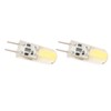2PCS Silicone LED Light Bulb GY6.35 COB 1505 3W 12V